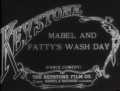 voir la fiche complète du film : Mabel and Fatty s Wash Day