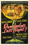 voir la fiche complète du film : Remember Last Night?