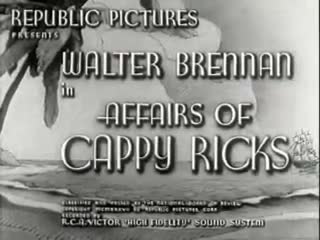 Extrait vidéo du film  Affairs of Cappy Ricks