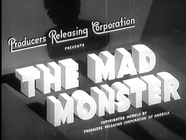 Extrait vidéo du film  The Mad Monster