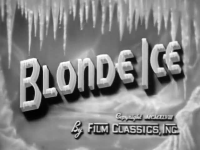 Extrait vidéo du film  Blonde Ice