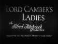 voir la fiche complète du film : Lord Camber s Ladies