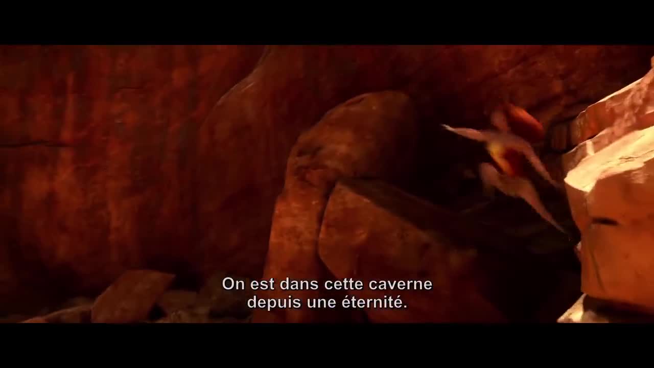 Un extrait du film  Les Croods