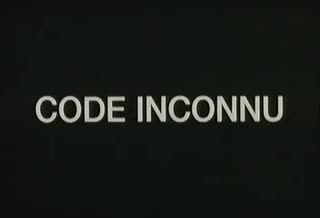 Extrait vidéo du film  Code inconnu