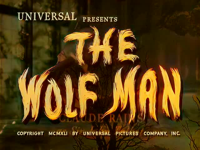 Un extrait du film  Le Loup-Garou