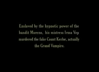 Un extrait du film  Les Vampires