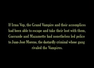 Un extrait du film  Les Vampires