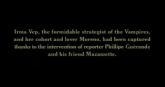 Un extrait du film  Les Vampires