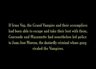 Un extrait du film  Les Vampires