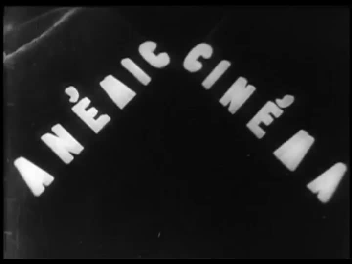 Extrait vidéo du film  Anémic cinéma