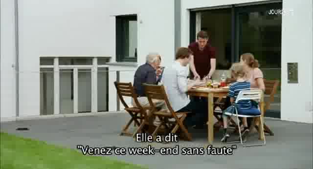 Un extrait du film  Un week-end en famille