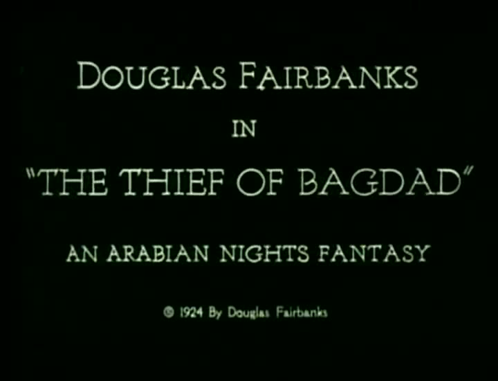 Extrait vidéo du film  Le Voleur de Bagdad