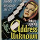 photo du film Adresse inconnue