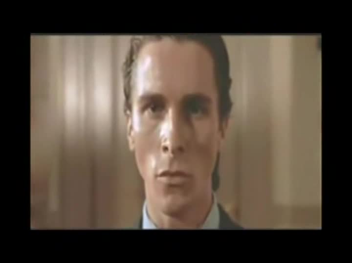 Un extrait du film  American Psycho