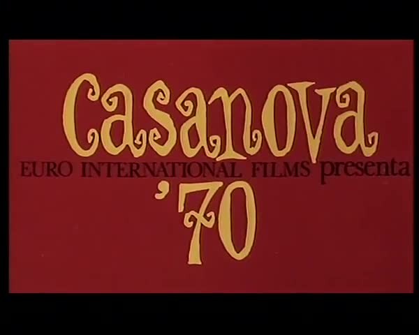 Extrait vidéo du film  Casanova 70