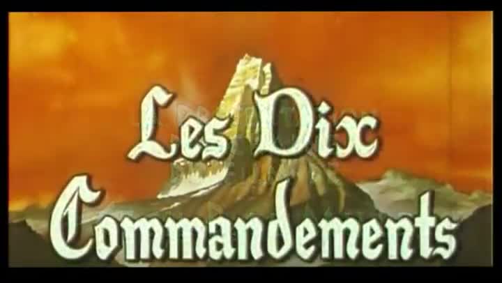 Extrait vidéo du film  Les Dix Commandements