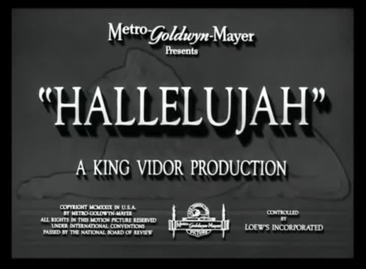 Extrait vidéo du film  Hallelujah