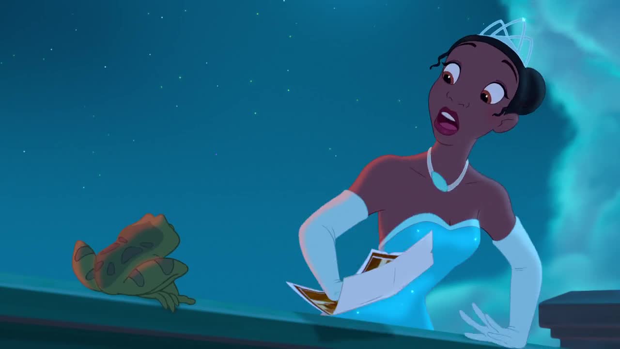 Un extrait du film  La Princesse et la grenouille