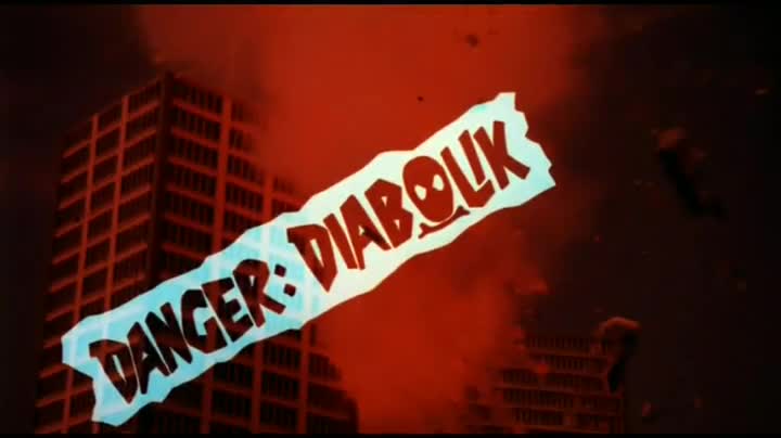 Un extrait du film  Danger, Diabolik!