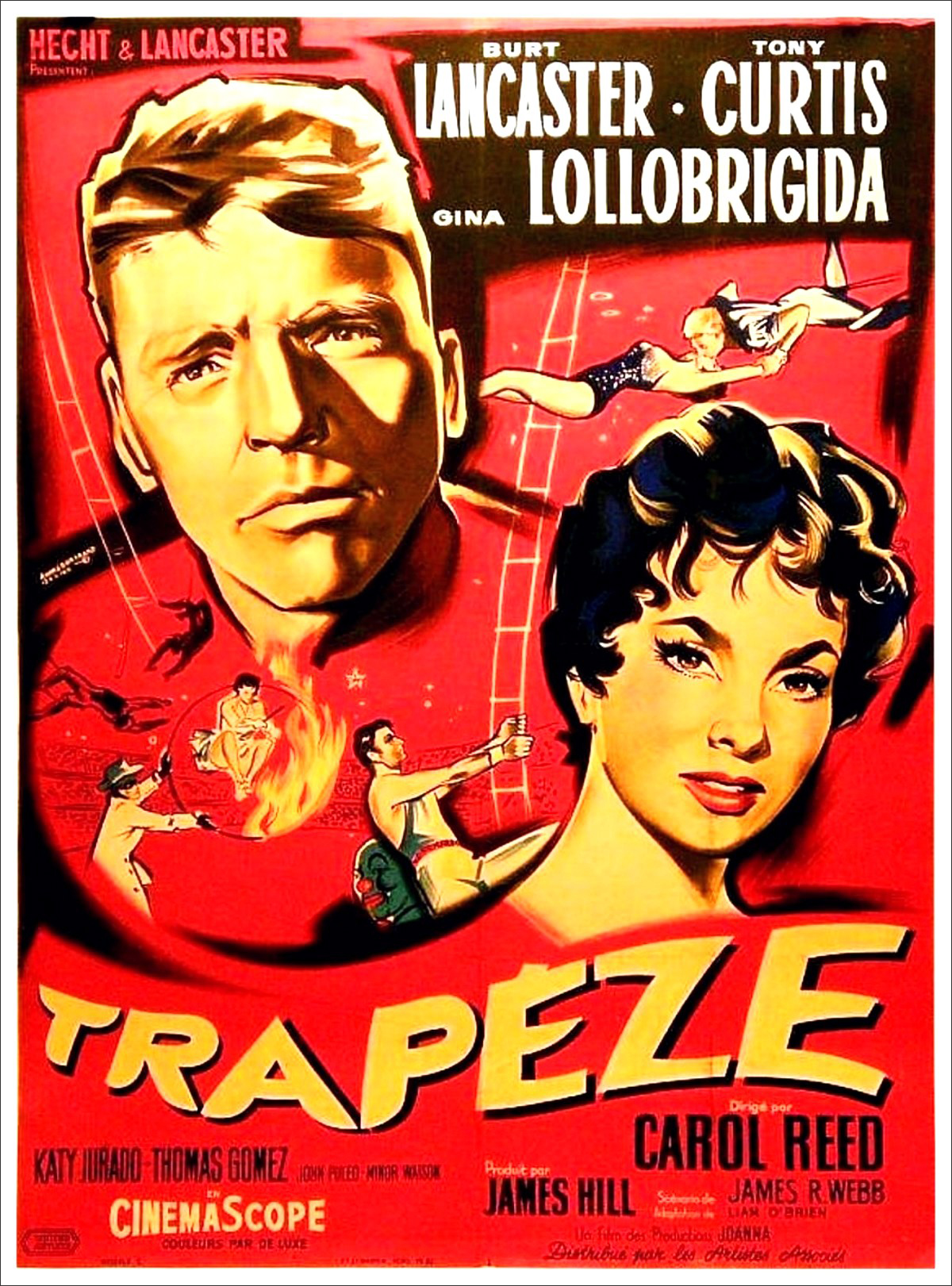 Trapèze, film de 1956