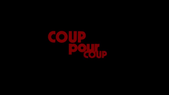 Extrait vidéo du film  Coup pour coup