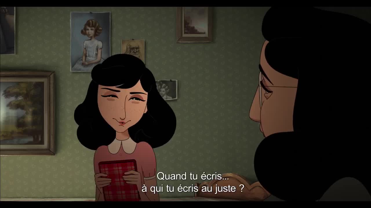 Un extrait du film  Où est Anne Frank !