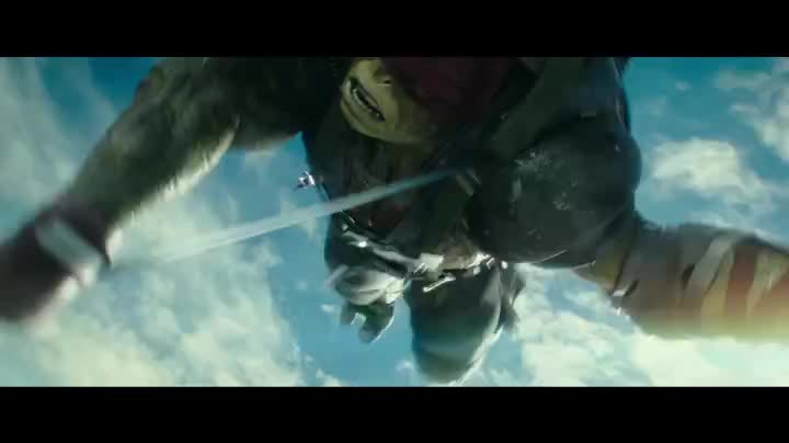 Un extrait du film  Ninja Turtles 2
