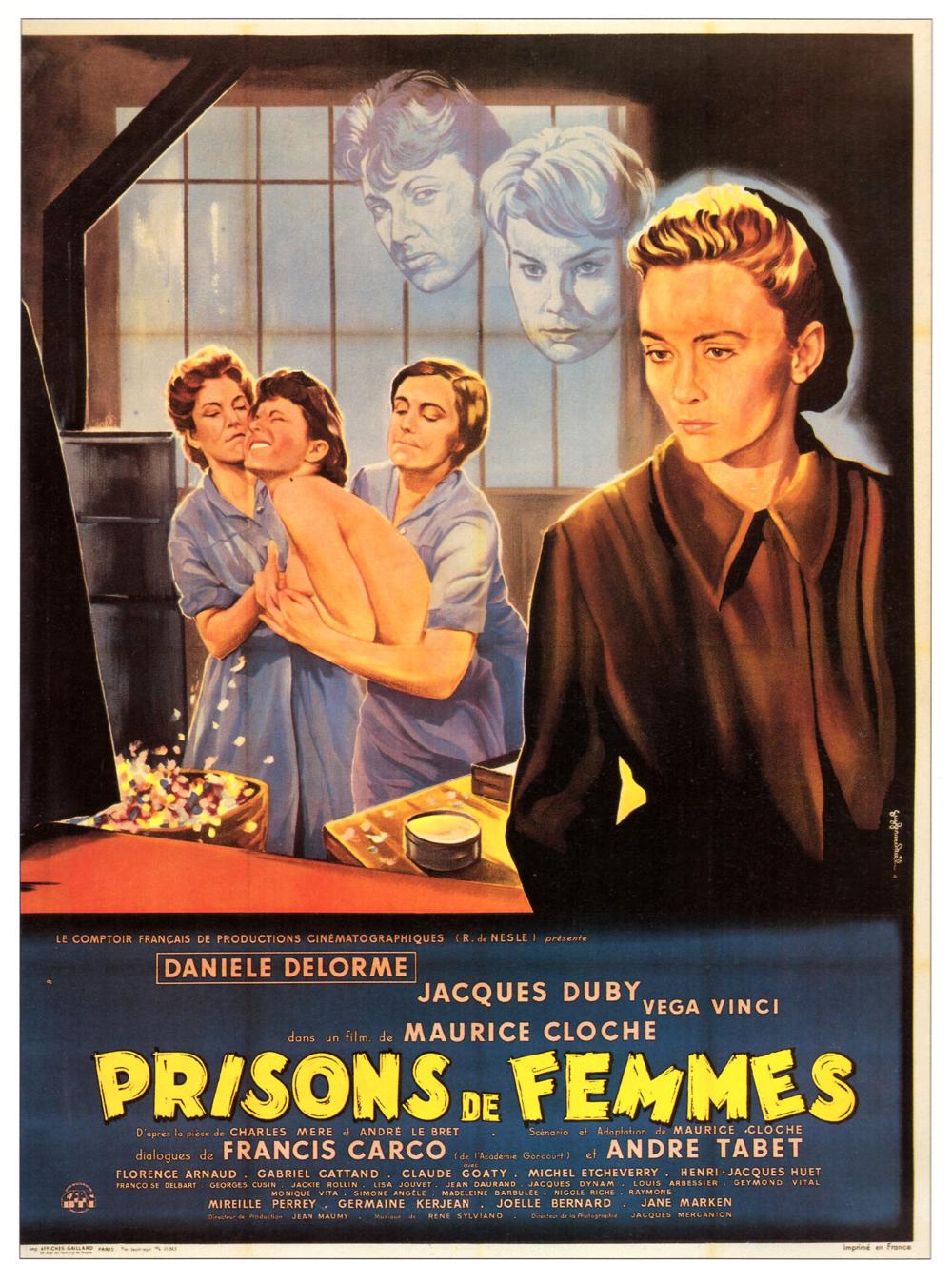 Prisons de femmes, film de 1958