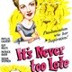 photo du film It's never too late