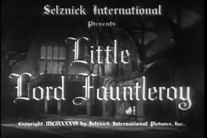 Extrait vidéo du film  Le Petit Lord Fauntleroy