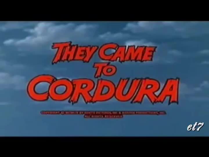 Extrait vidéo du film  Ceux de Cordura