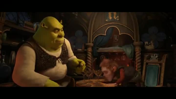 Extrait vidéo du film  Shrek 4, il était une fin