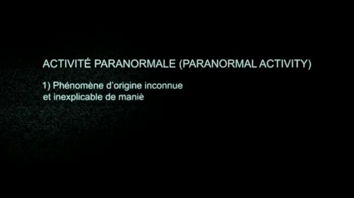 Extrait vidéo du film  Paranormal Activity