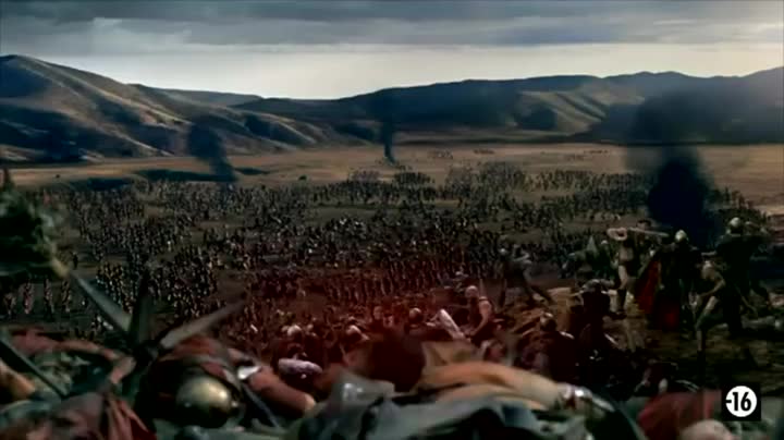 Un extrait de la série  Spartacus