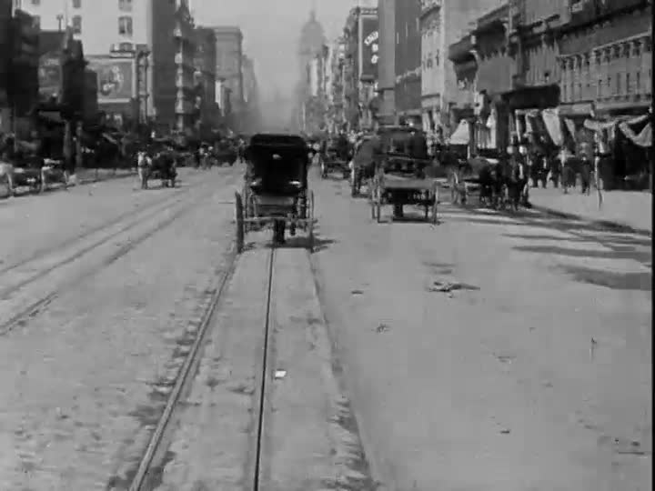 Extrait vidéo du film  A Trip Down Market Street Before the Fire