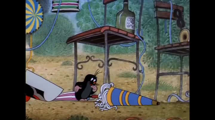 Un extrait du film  Le Carnaval de la petite taupe