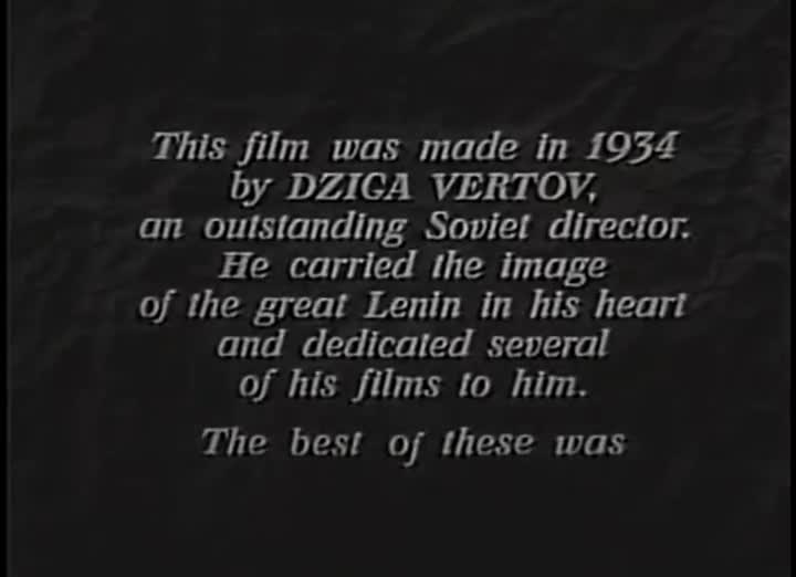 Extrait vidéo du film  Tri pesni o Lenine