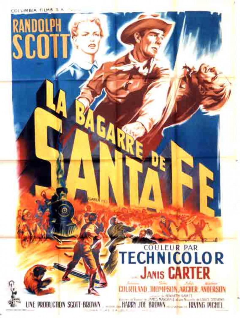 La Bagarre de Santa Fe, film de 1951