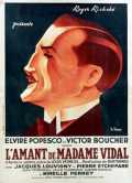 voir la fiche complète du film : L amant de Madame Vidal