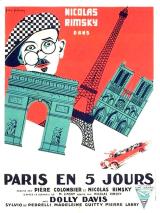 voir la fiche complète du film : Paris en cinq jours