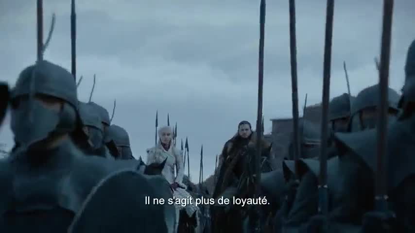 Un extrait de la série  Game of Thrones