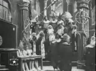 Un extrait du film  Le Voyage dans la Lune