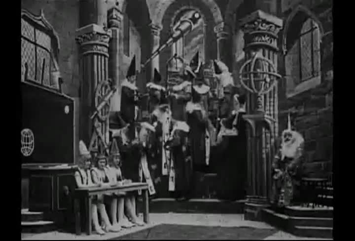 Un extrait du film  Le Voyage dans la Lune