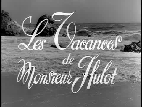 Un extrait du film  Les vacances de Monsieur Hulot