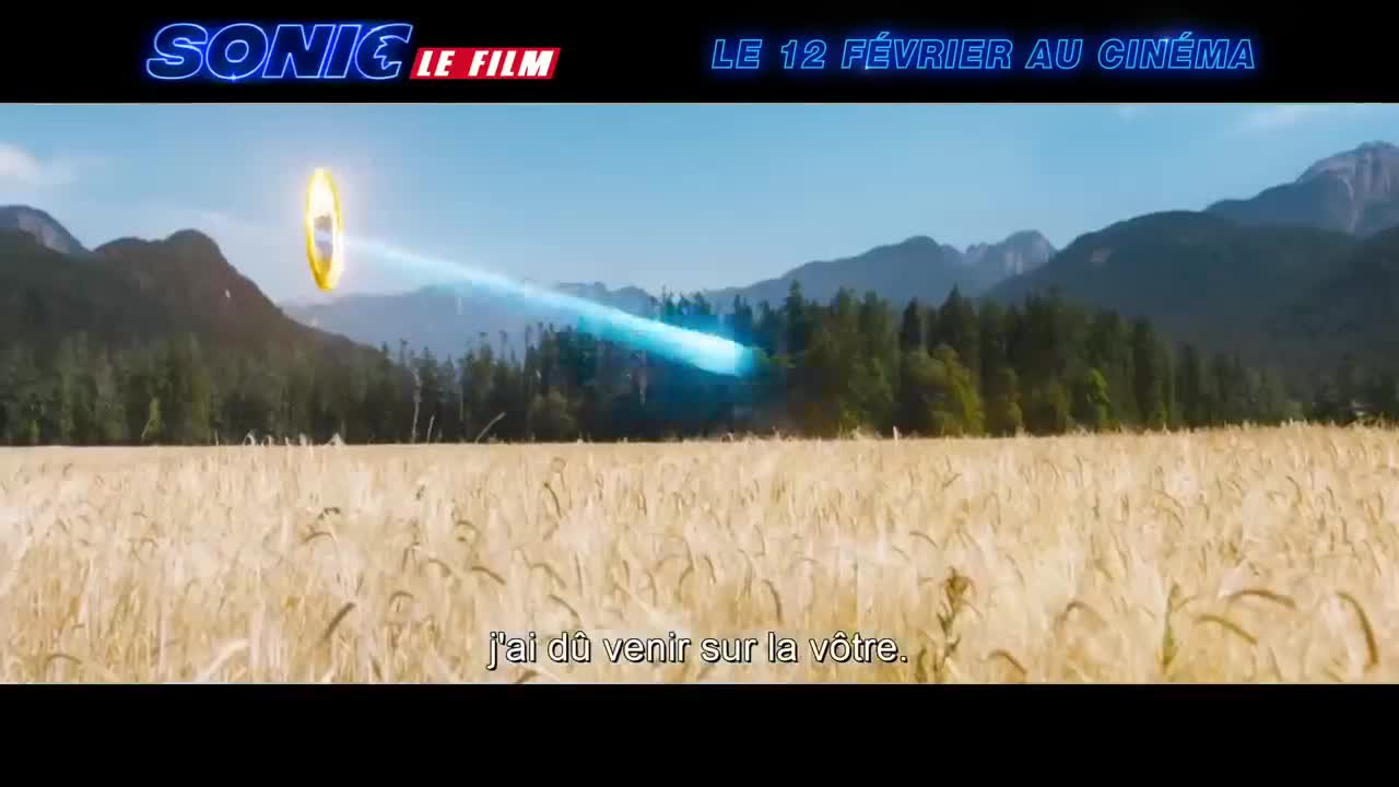 Un extrait du film  Sonic le film