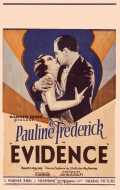 voir la fiche complète du film : Evidence