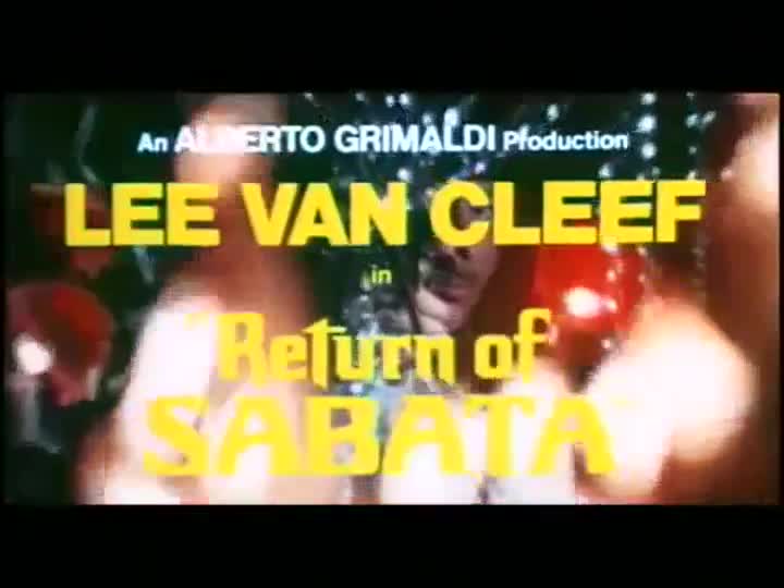 Extrait vidéo du film  Le Retour De Sabata