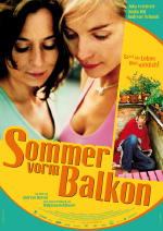 Sommer vorm Balkon