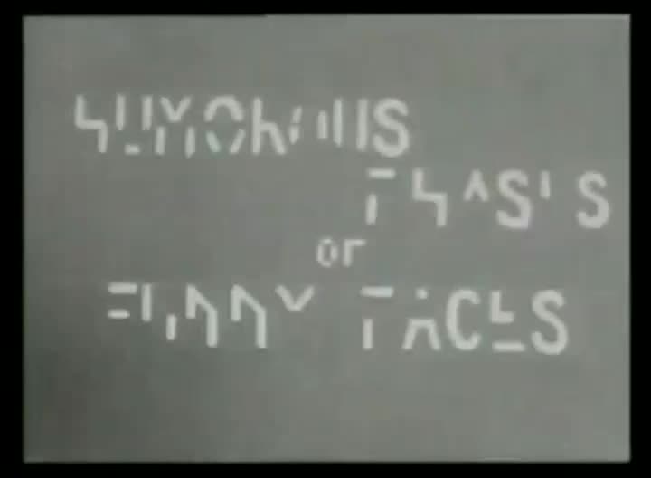 Extrait vidéo du film  Humorous Phases of Funny Faces