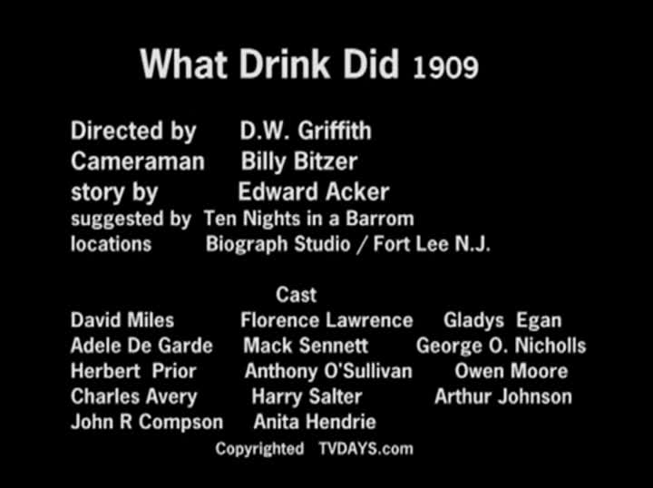 Extrait vidéo du film  What Drink Did